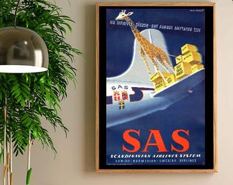 Vintage Fine Art Poster - A4, A120x30 Inch Japan SAS