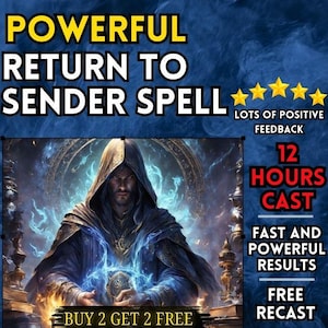 Powerful RETURN TO SENDER Spell | Reverse Curses & Hexes | Instant Energy Reflection | Banishing + Spiritual Justice