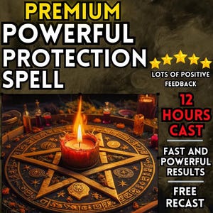 PREMIUM Powerful Protection Spell | Negative Energy Remover | Curse Removal Spell | Cleansing Spell Cast | Removing Bad Energy