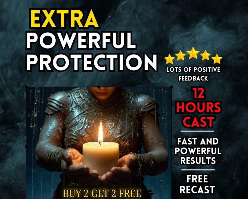 EXTRA POWERFUL PROTECTION Spell | Curse Removal | Empath Shield | Witch's Protection | Energy Cleansing | Hex Breaker | Protective Charm