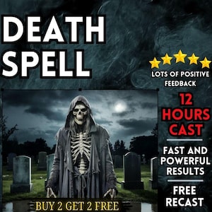 DEATH SPELL | REVENGE Hex | Dark Magic | Powerful Curse | Karma Spell | Retaliation Hex | Strong Hex | Curse Enemy