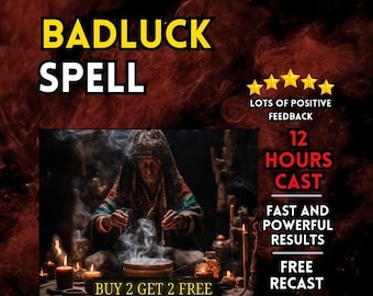 BAD LUCK SPELL | Karmic Revenge Ritual | Instant Payback | Curse Your Enemy | Fast-Acting Vengeance Spell | Dark Energy Casting