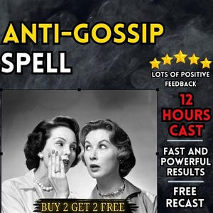 Fast ANTI-GOSSIP SPELL | Silence Rumors | Stop Lies and Slander | Good Reputation | Protection from False Talk | Stop Bad Talk
