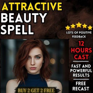 ATTRACTIVE BEAUTY SPELL | Radiant Glow | Clear Skin | Confidence Boost | Natural Charm | Youthful Appearance | Self-Love | Inner Beauty