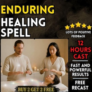 ENDURING HEALING SPELL | Emotional Healing | Lasting Recovery | Inner Peace | Wellness | Spiritual Renewal | Balance | Self-Care
