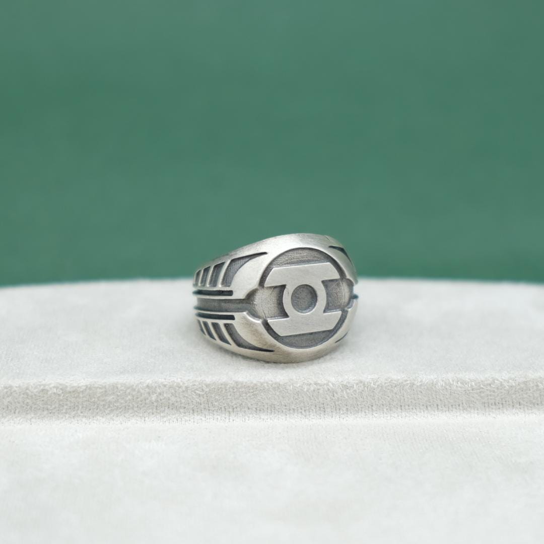 Hal Jordan Rings Green Lantern Ring - Hal Jordan Signet Ring - DC Comics Fan Jewelry ...