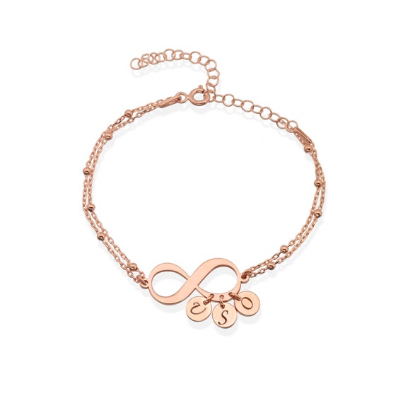 Initial Silver Bracelet | Personalized Coin Charm - image 6