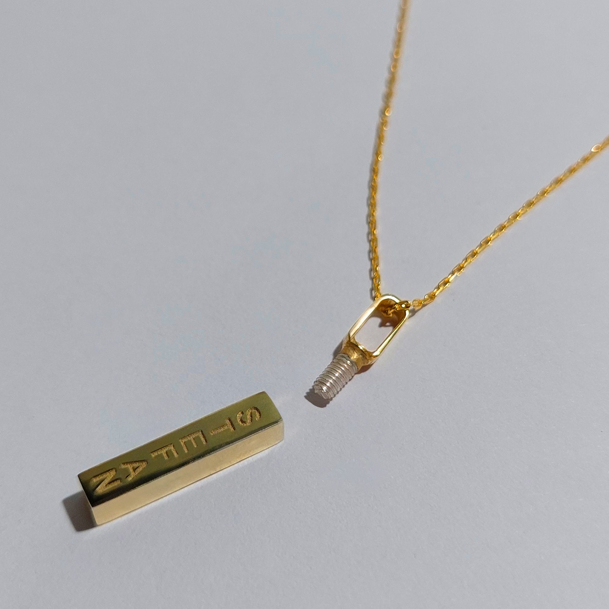 Personalized Sterling Silver Cremation Ash Necklace: Memorial Date Keepsake