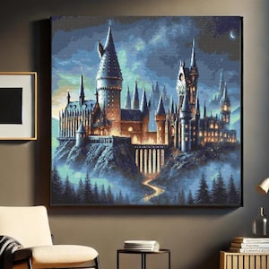 Cross-Stitch Pattern - Magical Castle | Digital Download | Enchanting Castle Design | PDF Pattern for Pattern Keeper