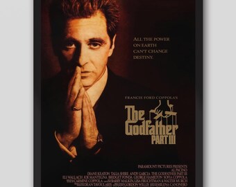 ゴッド・ファーザーPARTⅢ USオリジナル映画ポスター ゴッドファーザーPARTIII US版オリジナルポスター - 映画