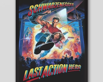 ラストアクションヒーロー (1993) ポスター アメリカン