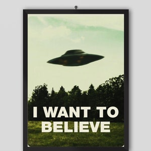 Affiche du film X-Files I Want to Believe 2008. Chris Carter. David Duchovny, Gillian Anderson, Billy Connolly. Affiche du film. Art mural imprimable