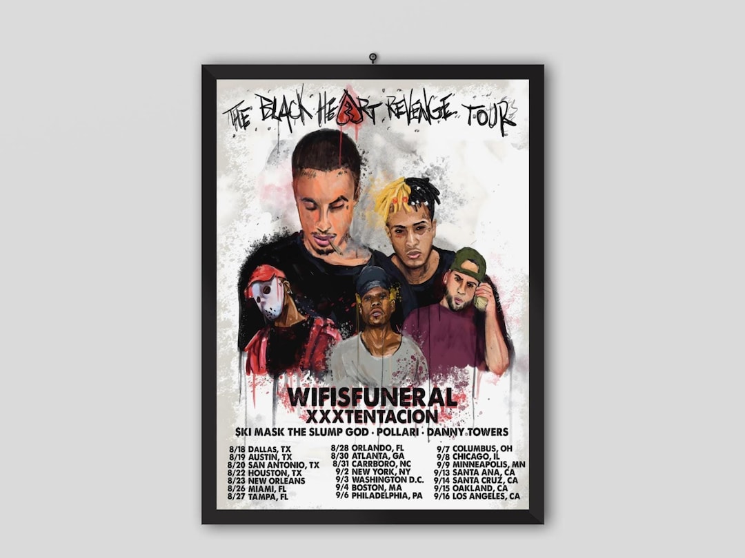 Wifisfuneral and Xxxtentacion 2016 Black Heart Revenge Tour