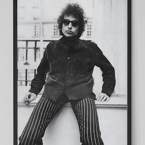 Bob Dylan 1966 no The Savoy, London Poster. Pôster de Bob Dylan. Pôster de música. Pôster vintage. Pôster de concerto.