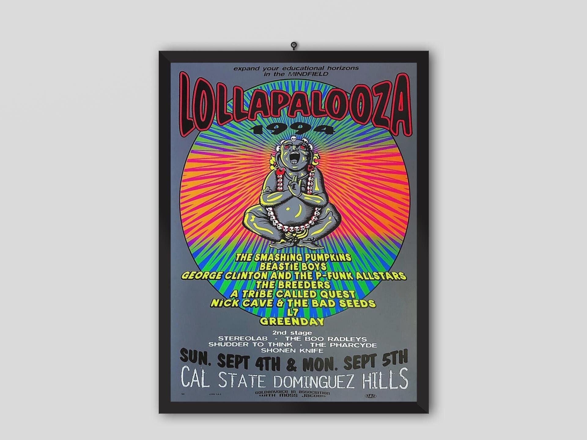 Lollapalooza Vintage Festival Posters - Etsy Lollapalooza Vintage Festival Posters - Etsy
