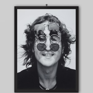 John Lennon Bob Gruen Walls and Bridges Photo Set Poster. Pôster dos Beatles. Pôster de música. Pôster vintage. Pôster de show. Para impressão.