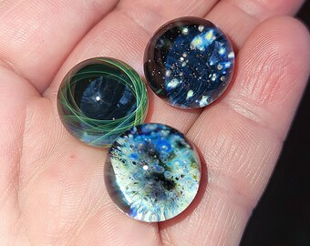 3 pack of Hider Galaxy Marbles