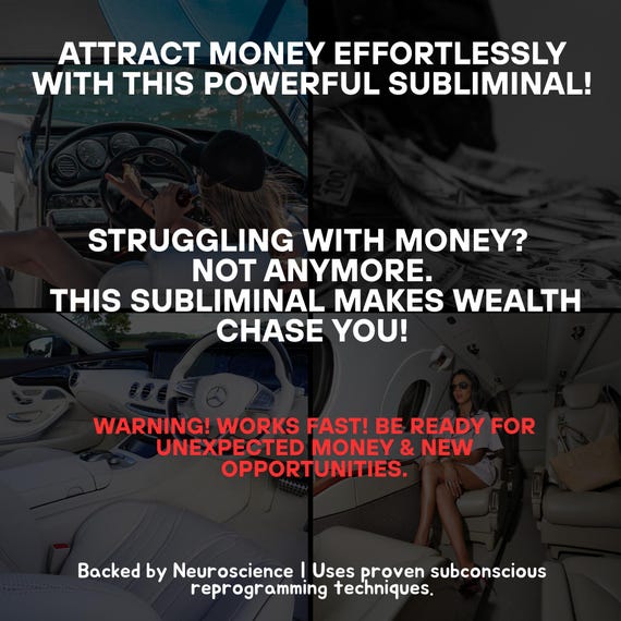 Wealth Attracting Subliminal Audio | Abundance Mindset, Prosperity & Money Manifestation | EFT Tapping Bonus | MP3
