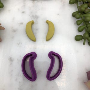 Banana 101 Clay Cutter Set for Earrings