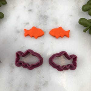 Fish 102 Clay Cutter Set for Earrings