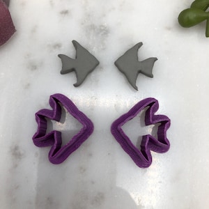 Angel Fish Clay Cutter Set for Earrings
