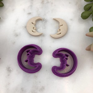 Moon 100 Clay Cutter Set for Earrings