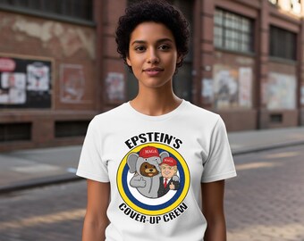 The Cover-Up Crew - Hidden Predators | MAGA Unmasked | Unisex Graphic T-Shirt