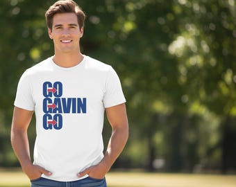 Go Gavin Go - Stand Up for Democracy Design Unisex Graphic T-Shirt