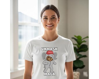 Unmask MAGA - The Lamest Most Predictable Reveal Ever Satire Graphic Tee