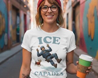 ICE Capades: Slippery Slope of Justice | Unisex Graphic T-Shirt