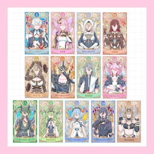 Honkai Touch 3.Tarot Drucke: Flammenjäger