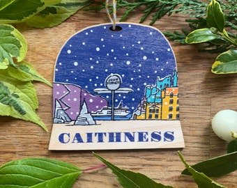 Caithness snow globe decoration