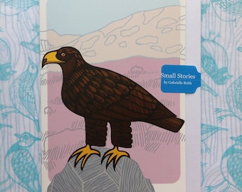 Golden Eagle greetings card