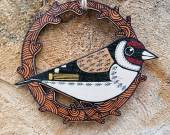 Goldfinch decoration