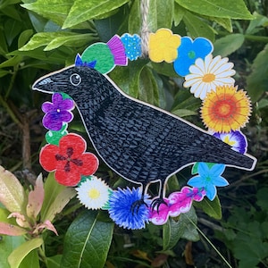 Crow decoration