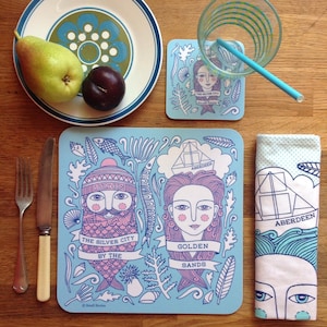 HALF PRICE SALE - Aberdeen table mats (set of 4)