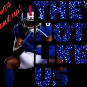 They not like us Football Png, Favorite Football Team, Canva Png, Sublimation Png