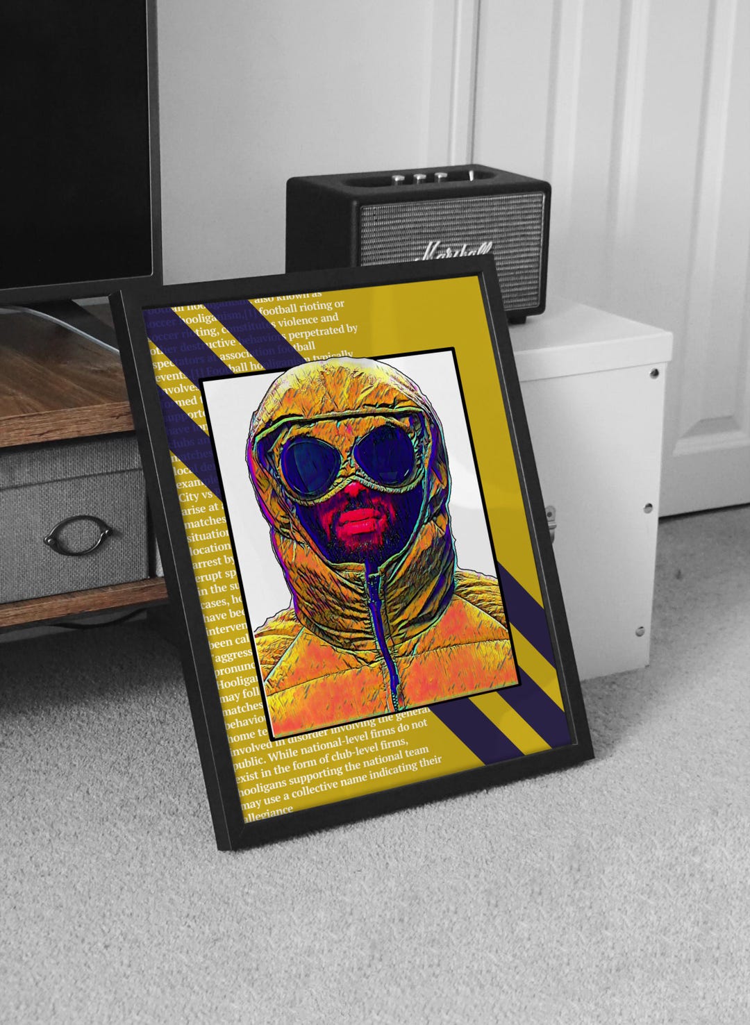 Football Hooligan Cp Company Phone Case Vibrant Football Hooligan - Main Image