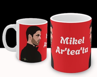 Mikel Arteta Mug: Arsenal Football Fan Gift