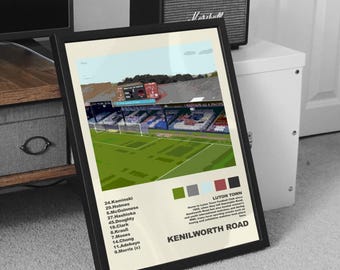 Luton Town FC Poster: Kenilworth Road Album Art