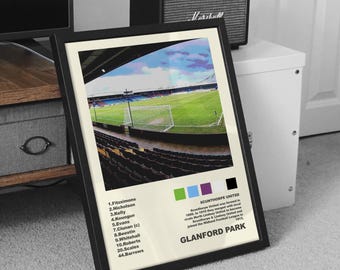 Scunthorpe United Poster: Glanford Park Album Cover Art