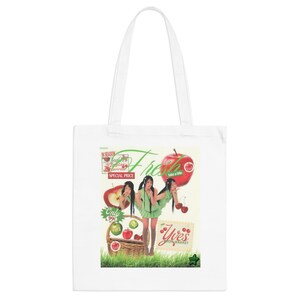 Yves Loop Album Merch, Einkaufstasche, y2k inspiriertes Logo und Design, Chuu, Loona, Kim Lip, K-Pop Merch, Yves, Loop