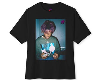 Y2K Lil Uzi Vert Unisex Överdimensionerad Boxy T-shirt, Rapper Merch Grafisk Logotyp T-shirt, Lil Uzi vs The World, Streetwear T-shirt, Hiphopkläder