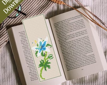 The Silent Princess - Legend of Zelda - Breath of the Wild - Silent Princess Bookmark - Cross Stitch Pattern - Digital Download