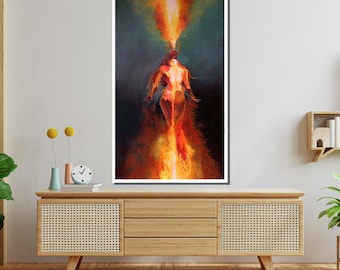 絵画　アート　命の火を輝かす　真作 il_340x270.6295187551_rrbc.jpg