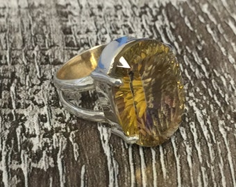 .925 Smoky Topaz Faceted Gemstone Pendant Sterling Silver 9 Grams Pendants With Stone Gifts for Women Boho Hippie Jewelry Sale Pendant