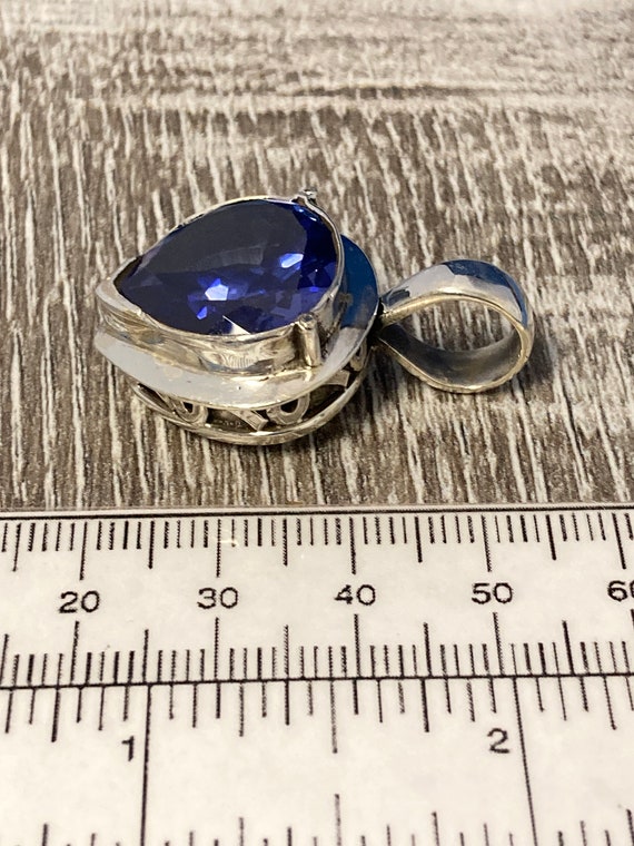 .925 Smoky Topaz Faceted Gemstone Pendant Sterling Silver 9 Grams Pendants With Stone Gifts for Women Boho Hippie Jewelry Sale Pendant