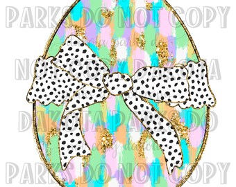 Easter PNG, Bunny Png, Brushstroke, Watercolor, Coquette, Easter Bow, Gold Glitter, Digital Download, Trending