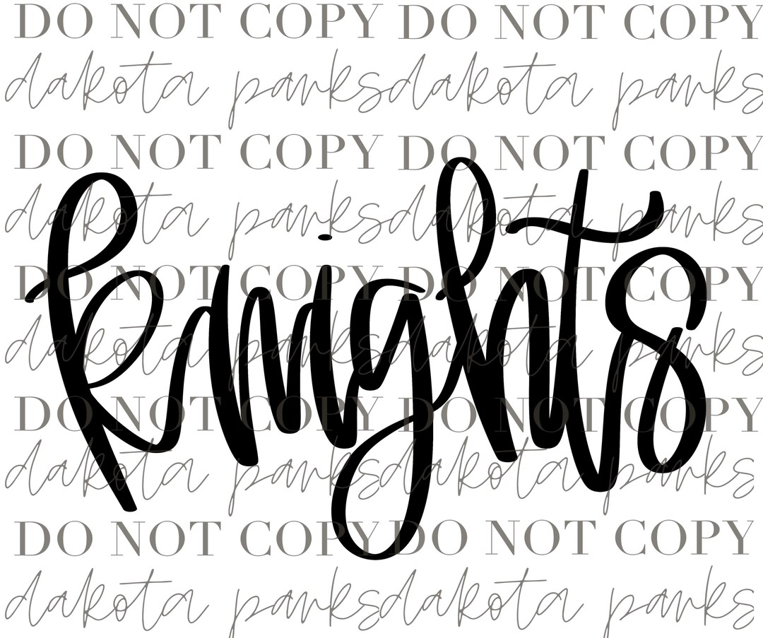 Knights Mascot, Knights Lettering, Hand Drawn Doodle, Calligraphy ...