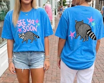 Ver Ys Soon Racoon PNG, Racoon PNG, Trending PNG, Trash Panda Png, Catch Phrase Png, Respetar a los lugareños Png, Girly Png, Boutique Png